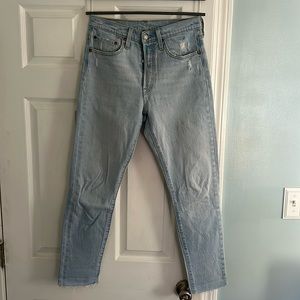 Levi 501 Light Denim Jeans